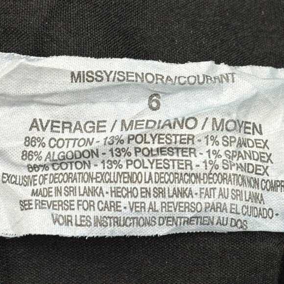 Bandolino Mandie Straight Leg Women's size 6 Dark Wash Blue Denim Jeans - Picture 3 of 4